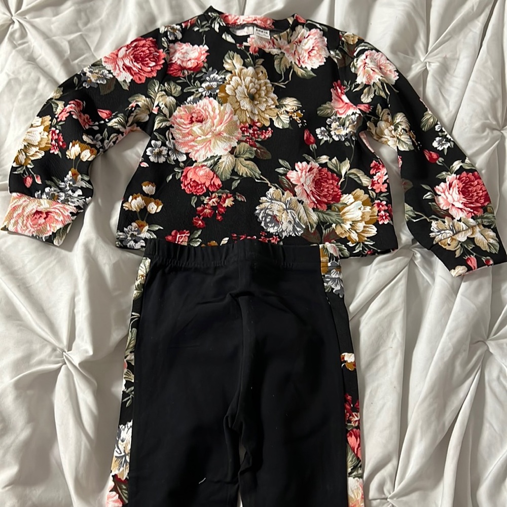 Dressy matching outfit girls